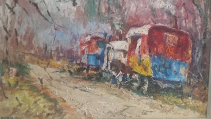 Expositon du peintre A. Romand (1889-1982), Musée à Rosnay-l'Hôpital